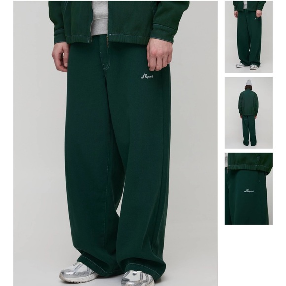 Boohoo Other - boohooMAN Tall L’Homme Contrast Stitch Baggy Pants